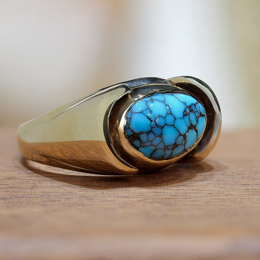 Turquoise Cabochon Ring