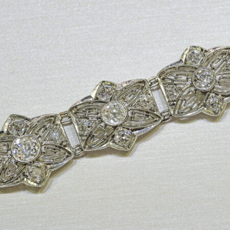 Art Deco Diamond Bracelet