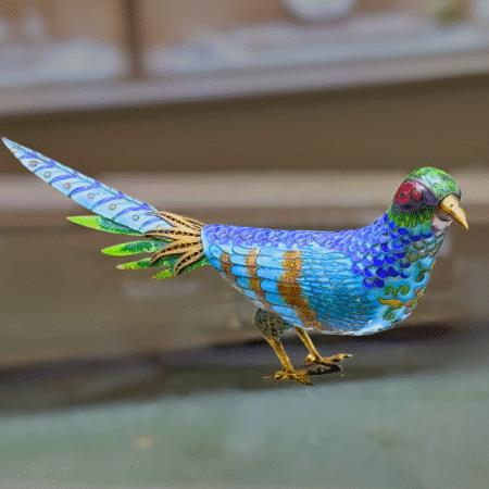 Chinese Enamel Pheasant