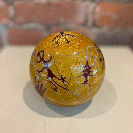 Gecko Petroglyph Paperweight