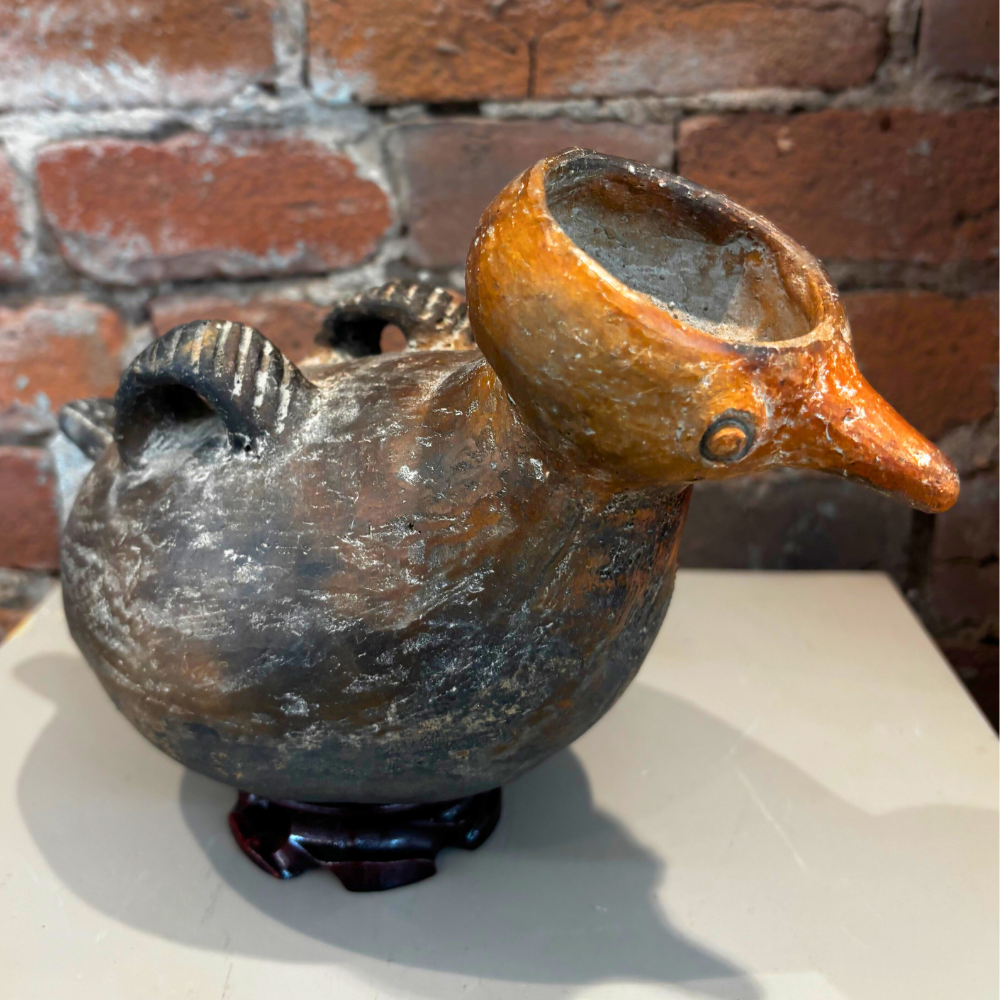Pre-Columbian Whistling Bird Effigy Vessel