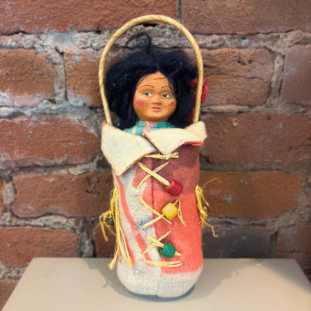 Antique Skookum "Bully Good" Papoose Doll