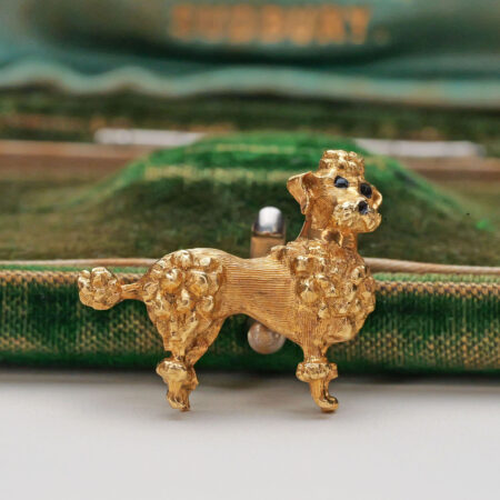 Poodle Pin