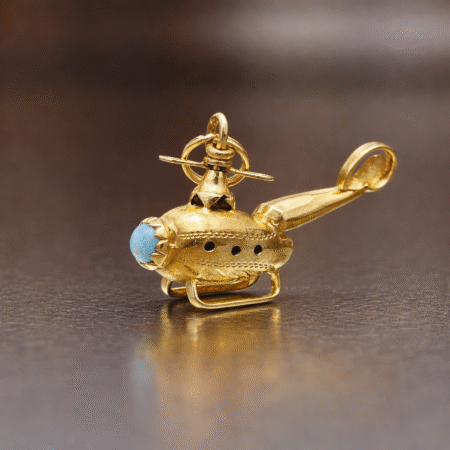 Italian Helicopter Charm