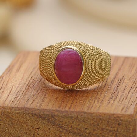Cabochon Ruby Ring