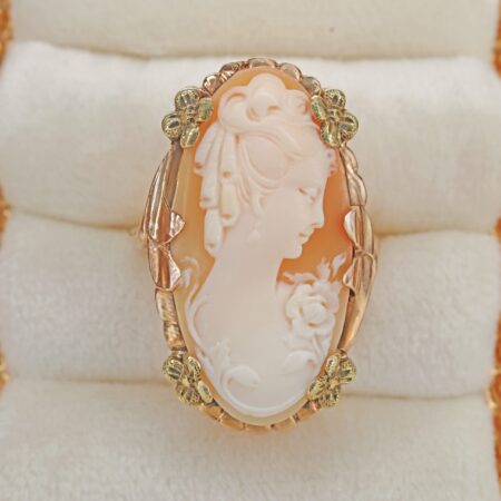 Two- Tone Cameo Ring