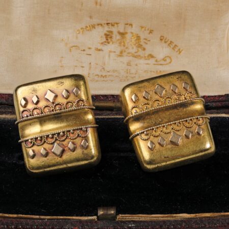 Vintage Decorative Cuff Links