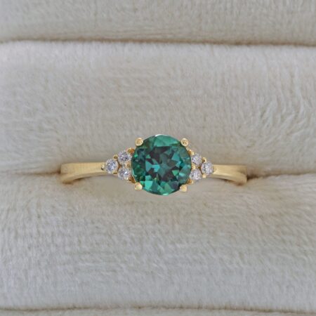 Green Tourmaline Ring