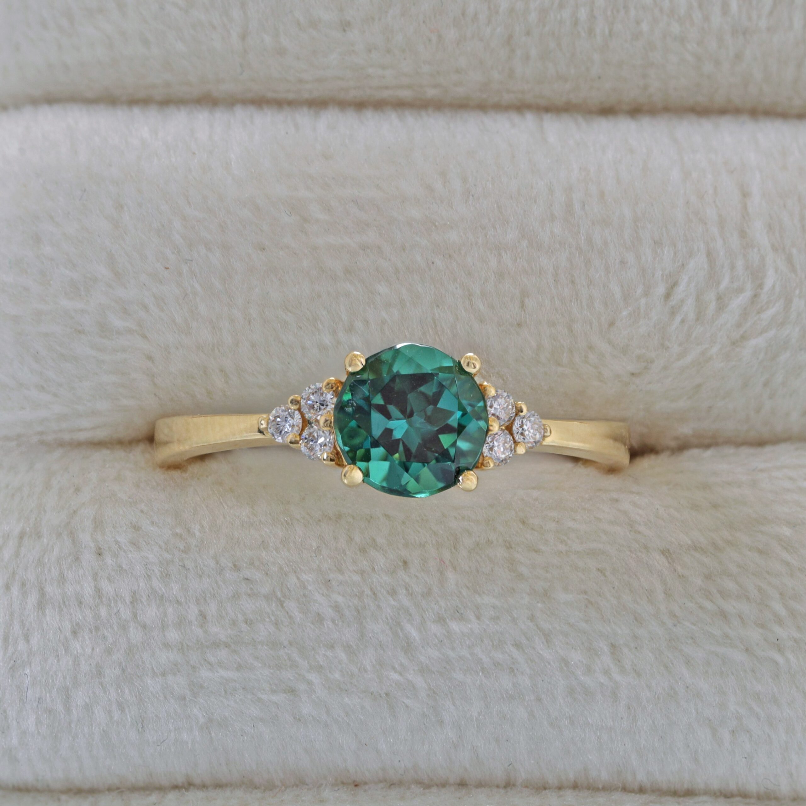 Green Tourmaline Ring