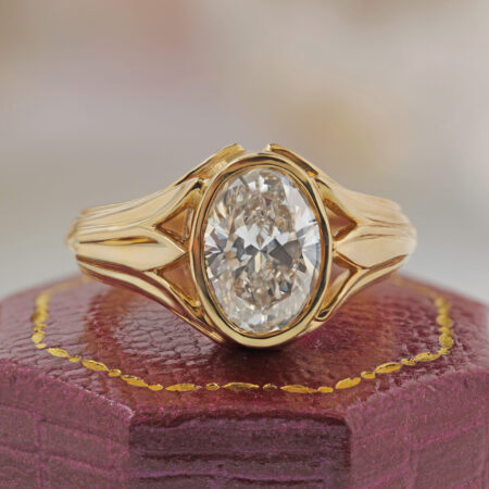 The Indie with Oval Diamond